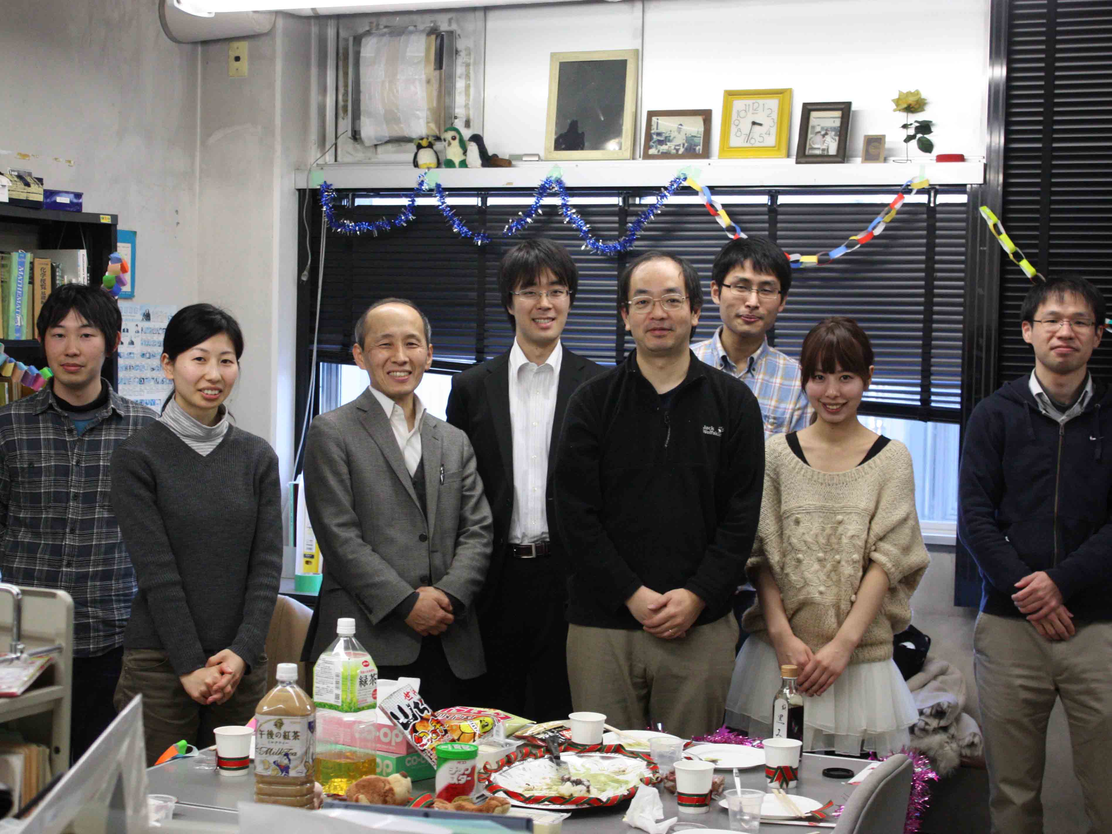 Birthday party of Assistant Prof. Hasegawa B