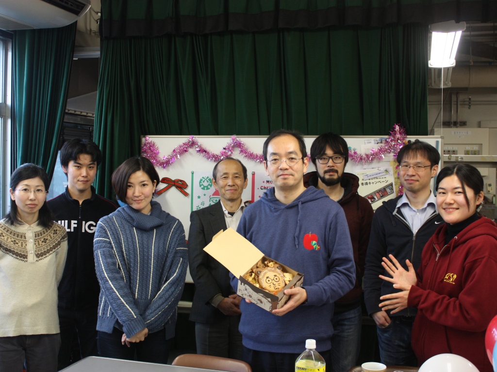 Birthday party of Prof. Hasegawa C